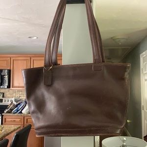 Brown Coach Tote